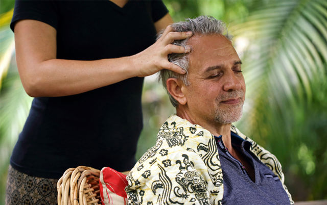 Head massage at ikatan spa noosa best of queesnland awards